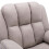 MORE4HOMES (Pumice) Brookline Technology Fabric Manual Recliner Chair 6