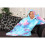 Ladies Oversized Hoodie Tie Dye Blue Snuggle 4
