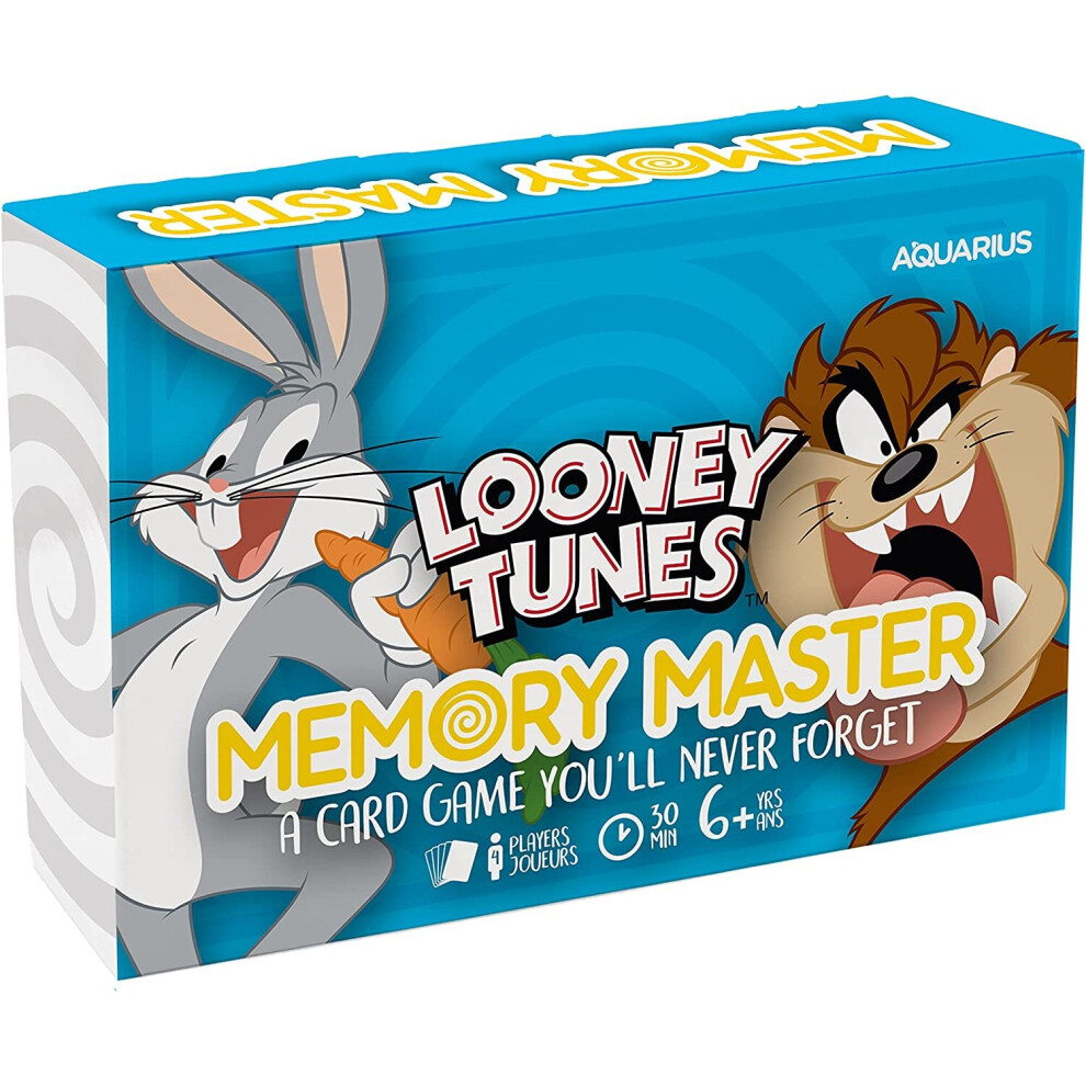 Photos - Board Game Aquarius Memory Master Card Game - Looney Tunes 96234