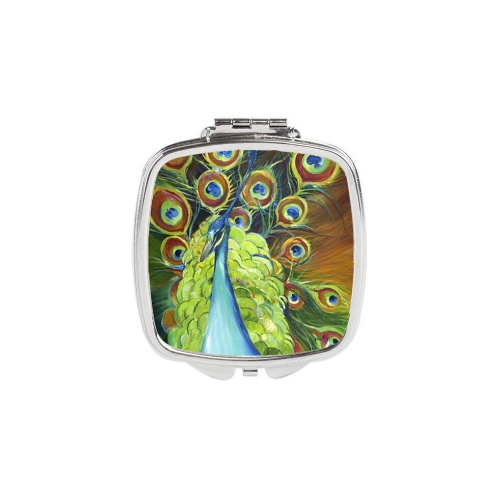 Awesome Apparel Peacock Compact Mirror