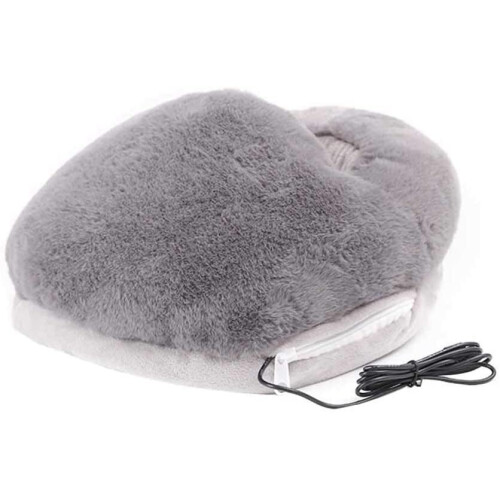 (Grey) USB Winter Warmer | Electric Foot Warmer