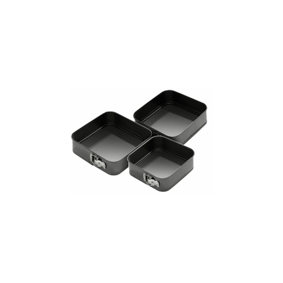Springform Square Cake tin Set Of 3