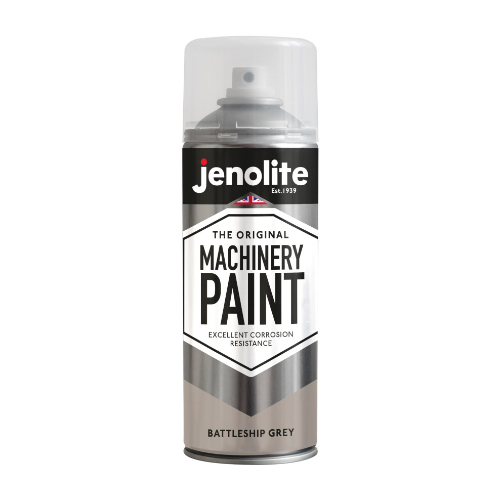 (1, Battleship Grey) JENOLITE Machinery & Lawnmower Paint