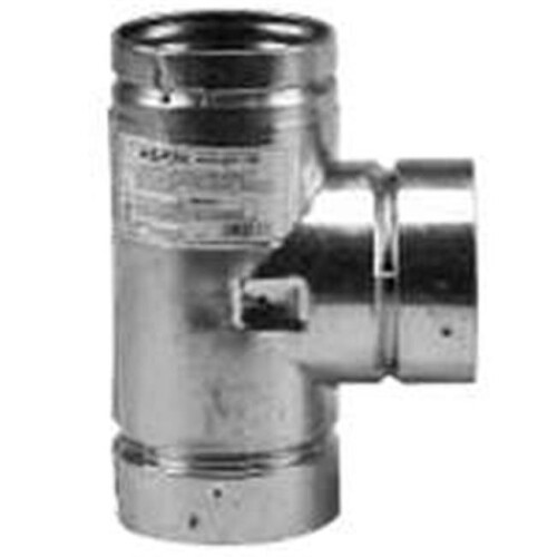 Selkirk 243100 Pellet Tee With Cap - 3 In.