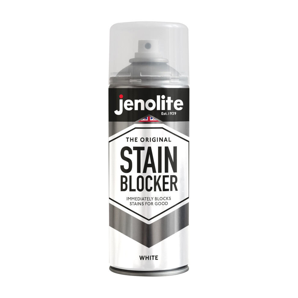 (1 x 400ml) JENOLITE Stain Blocker - Damp Seal Paint - Immediately Blocks Stains for Good