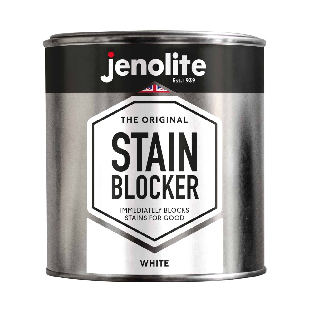 (1 Litre) JENOLITE Stain Blocker - Damp Seal Paint - Immediately Blocks Stains for Good