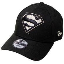 Superman Superman Silver Symbol New Era 9Forty Adjustable Hat