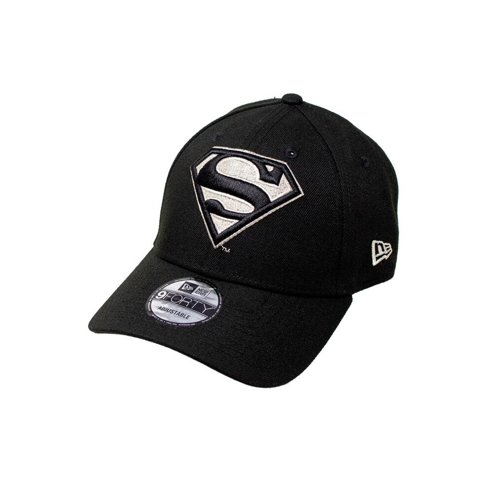 Superman  Superman Silver Symbol New Era 9Forty Adjustable Hat