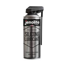 (1) JENOLITE Silicone Spray Lubricant - High Performance Multi-Purpose Lubrication - Heat Resistant, Repels Dirt & Moisture, Non-Toxic Lubricant