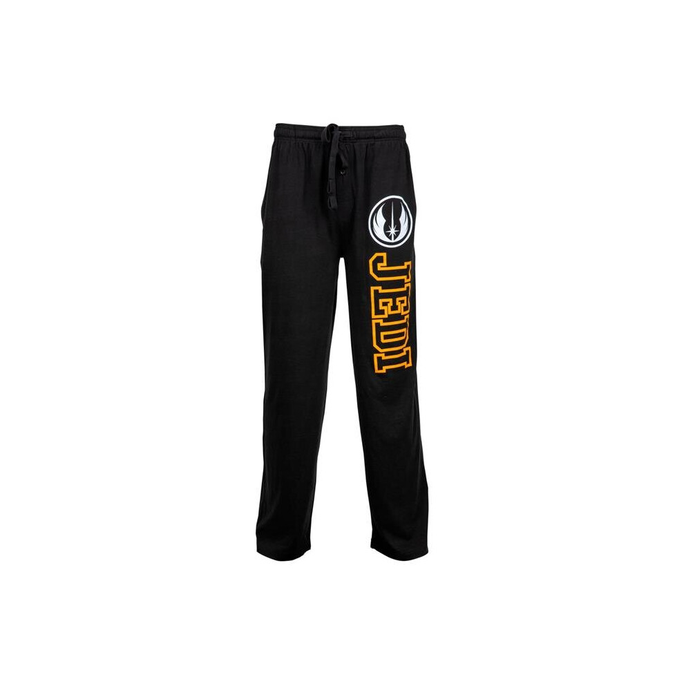 Star Wars 809926-large 36-38 Jedi Symbol & Text Unisex Sleep Pants, Large 36-38