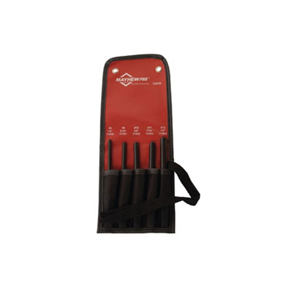 Mayhew Tools 5 Piece Pilot Punch Kit 758218901144
