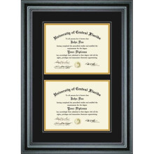 Perfect Cases  8.5 x 11 in. Double Diploma Frame for Diploma