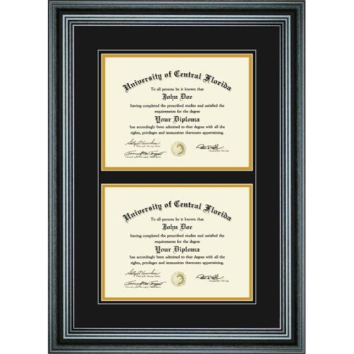 Perfect Cases  8.5 x 11 in. Double Diploma Frame for Diploma