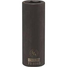 Stanley Tools  DWMT73938OSP Impact 0.5 Drive 6 Point Socket, 0.75 in.