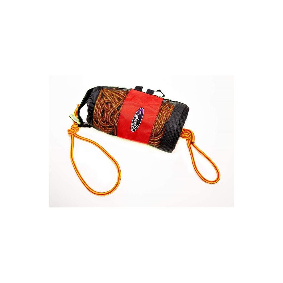 Photos - Other Inventory Kemp USA 50 ft. Throw Bag with 0.375 in. Rope & Kemp Bengal Safety Whistle, Yellow KE316092