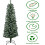 (6ft) AAMEN Artificial Slimline Green Pencil Christmas Tree 7