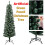 (6ft) AAMEN Artificial Slimline Green Pencil Christmas Tree 2