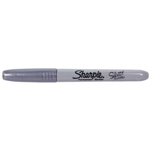 Sharpie Allstar Performance 12073 Sharpie Fine Point Marker - Silver