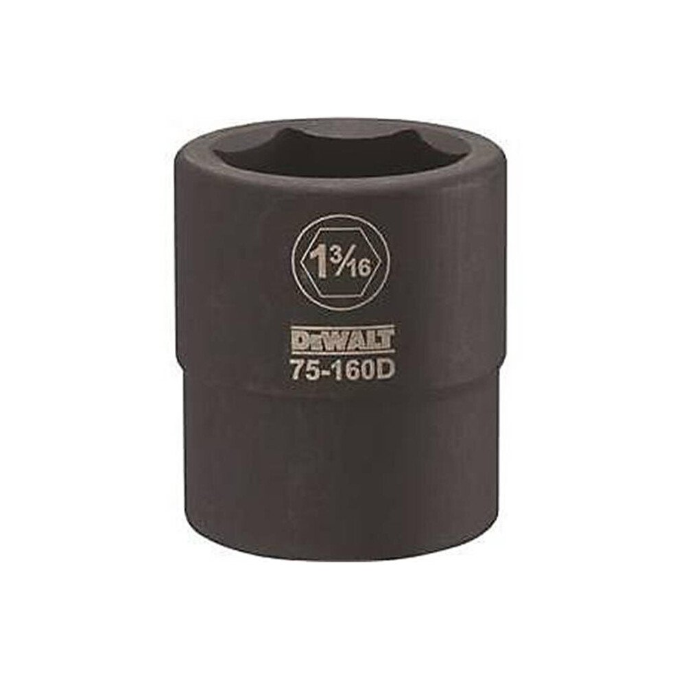 Stanley Tools  DWMT75160OSP Impact 0.75 Drive Socket, 1.187