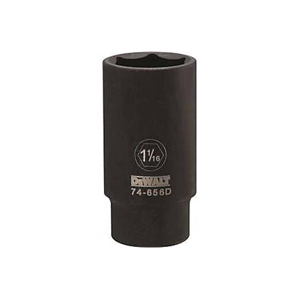 Stanley Tools  DWMT74656OSP Impact 0.5 Drive Socket, 1.062