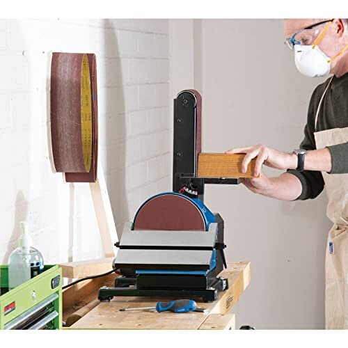 Draper 230V Belt, 100mm and Disc Sander, 200mm, 500W 2