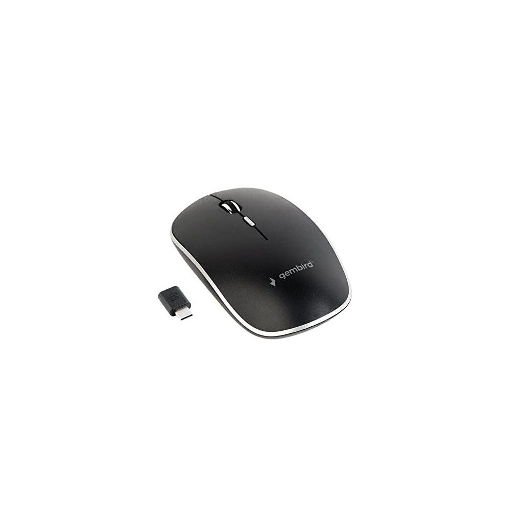 Gembird Muston Wireless 1600 Dpi 4 Buttons (Type C) Black 8716309119061