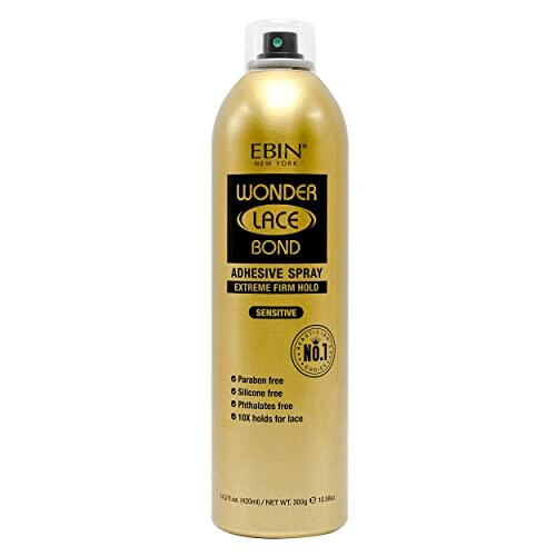 EBIN NEW YORK / WONDER LACE BOND WIG ADHESIVE SPRAY - SENSITIVE (14.2OZ/ 400ML)
