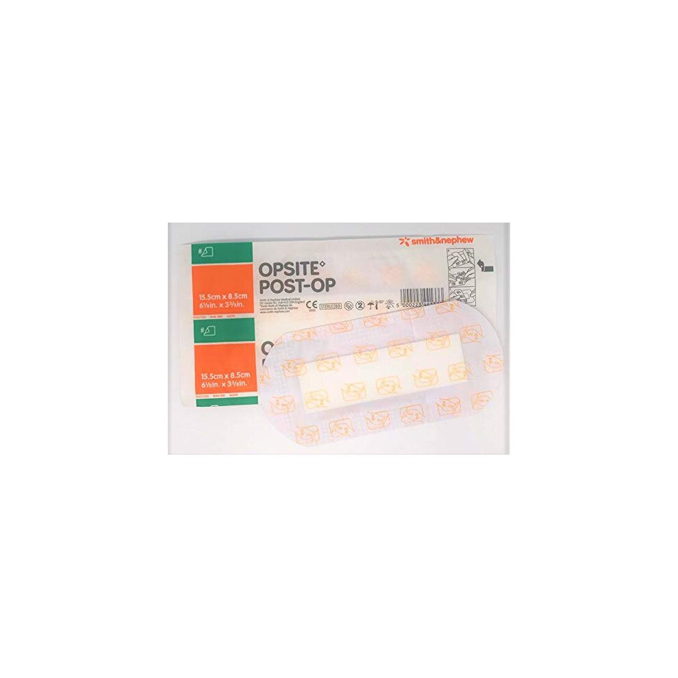 Opsite Dressing Post-Op, 15.5 x 8.5 cm Pack of 10