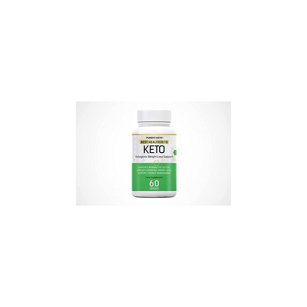 Purefit Keto Best Health Keto - Keto Diet Pills Ketogenic Weight Loss Support - 60 Capsules - Â®