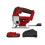 Olympia Tools Olympia Tools X20S Jigsaw 1 x 2Ah, Red-Black 2