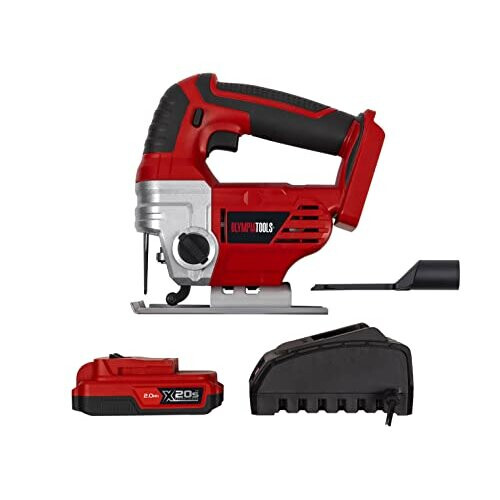 Olympia Tools Olympia Tools X20S Jigsaw 1 x 2Ah, Red-Black 1