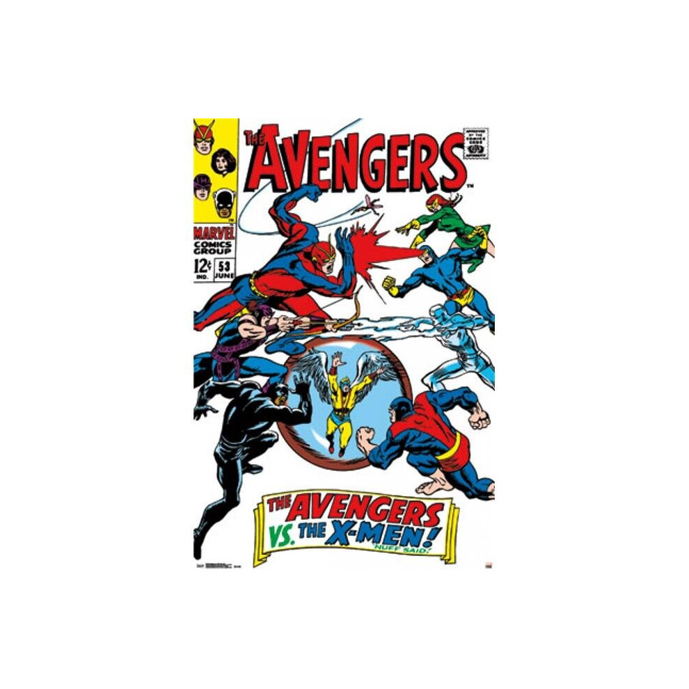 Posterazzi Marvel Avengers Vs. X-Men Comic Book Cover Poster Print - 24 x 36 in.