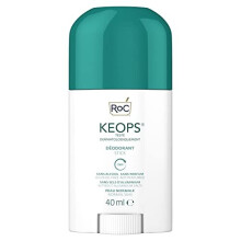 RoC - KEOPS Deodorant Stick - 24 Hours Efficacy - Free of Alcohol, Fragrance and Aluminium Salts - 40 ml
