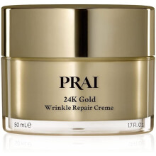 24K Gold by Prai Wrinkle Repair Face Creme 50ml, Improves Skin Elasticity, Repair Skin Firmness and Elasticity with Smoother and Radiant Skin.