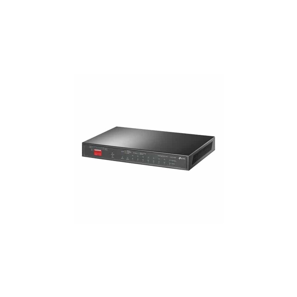 Tp-Link Tl-Sg1210mp Network Switch Unmanaged Gigabit Ethernet (10/100/1000) Power Over Ethernet (Poe) Black 6935364052683