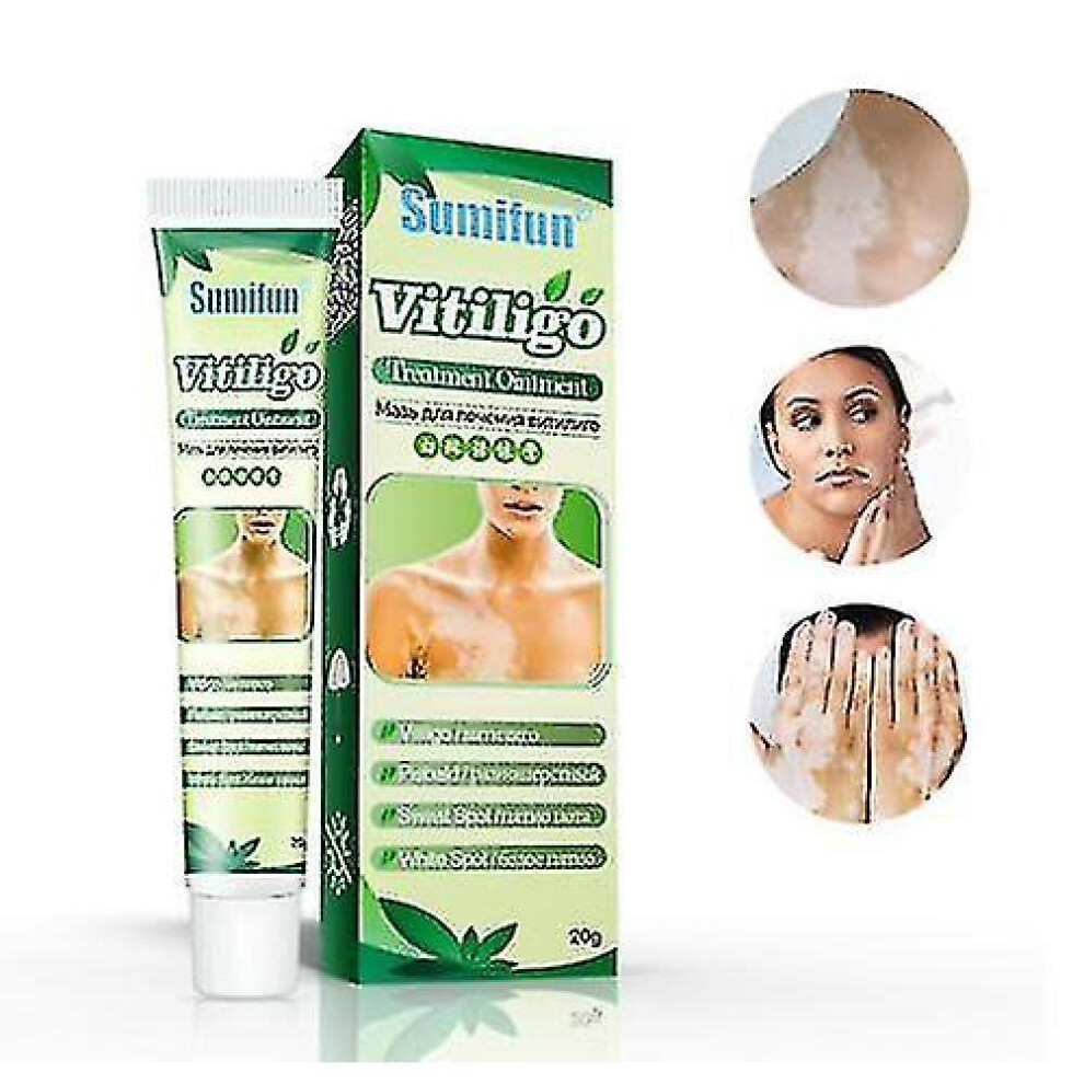 White Tag Treatment Moisturizing Cream Reduce White Spots Skin Vitiligo Care 20g