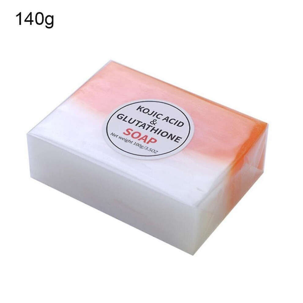 Kojic Acid Soap Glutathione Handmade Soap Acne Remover Dark Skin Brightening Nourishing Face Body Cleaning Soap