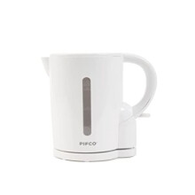 PIFCO White Cordless Kettle 1.7 Litre Capacity, 2200W, Auto Shut-Off, Boil-Dry Protection, BPA Free, Anti-Scale Filter, 360 Base