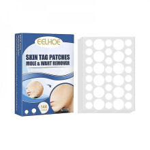 144pcs Skin Tag Patches Mole Wart Remover Acne Warts Invisible Stickers Skin Tag Warts Treatment Facial Skin Care Beauty Tool