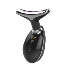 Neck Face Beauty Led Face Skin Led Facial Neck Massager Photon Therapy Wrinkle Removal Tighten Reduce Double Chin