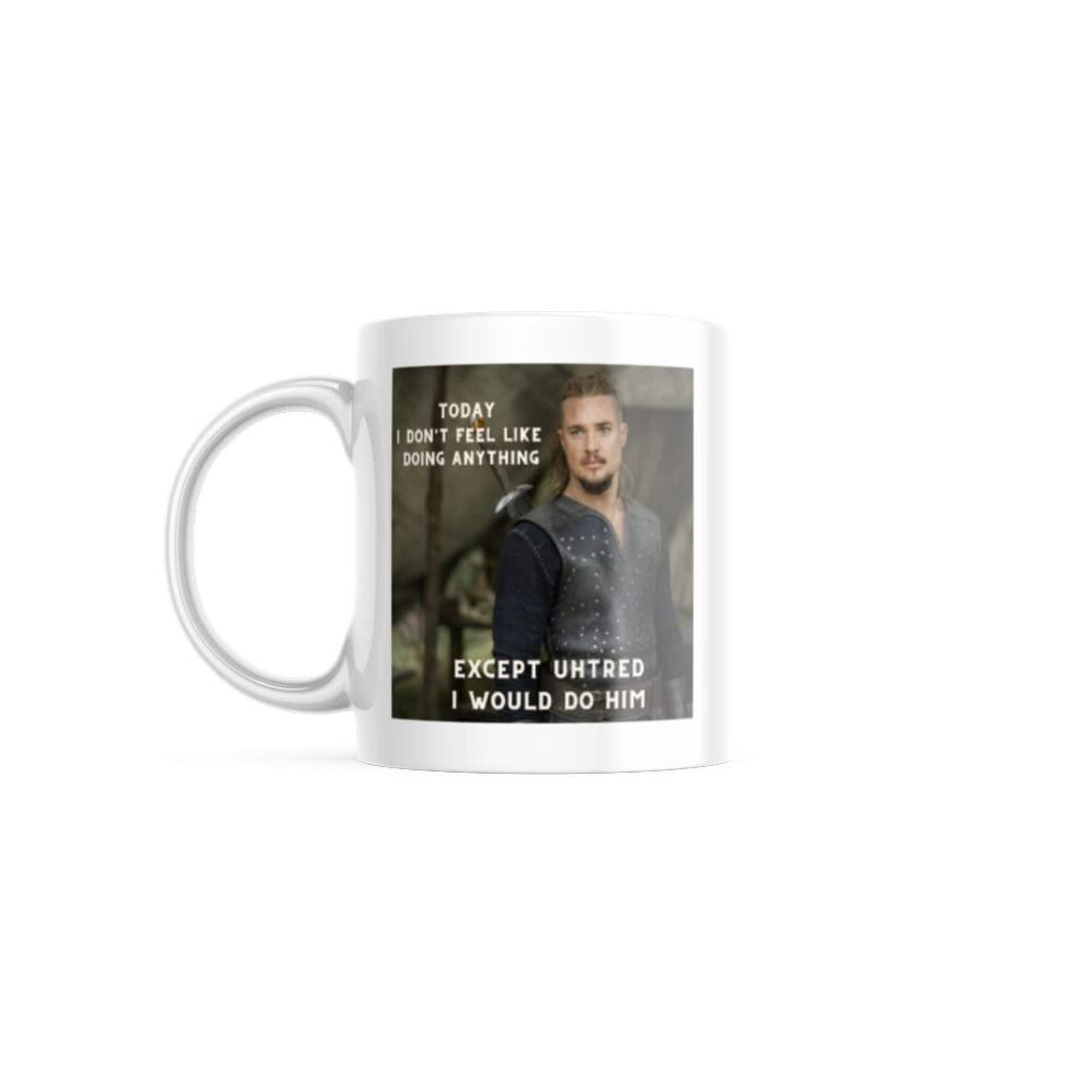 The Last Kingdom Printed Mug Uhtred Coffee Tea Cup Destiny is All TV Series Alexander Dreymon