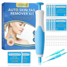 Natural Painless Skin Tag, Mole & Wart Removal Kit — 2-in-1 Bands & Micro Devices for 2–8.5mm, Safe At-Home Use