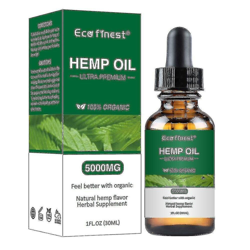 5000mg Hemp Oil - Natural Organic Hemp Seed Extract