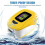 Fingertip Pulse Oximeter Oxygen Saturation Meter Digital Readings 3