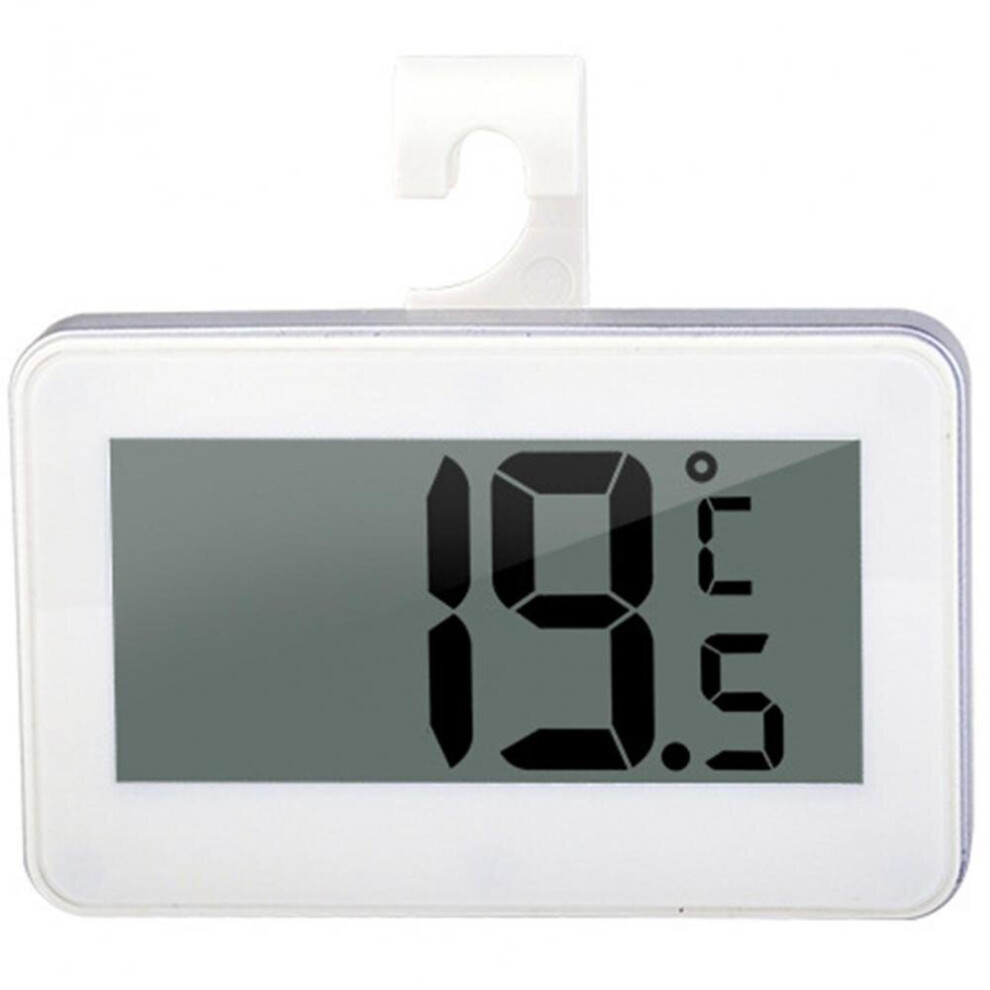 Refrigerator Thermometer Digital Fridge Freeze Room Thermometer Magnetic Back For Kitchen Home