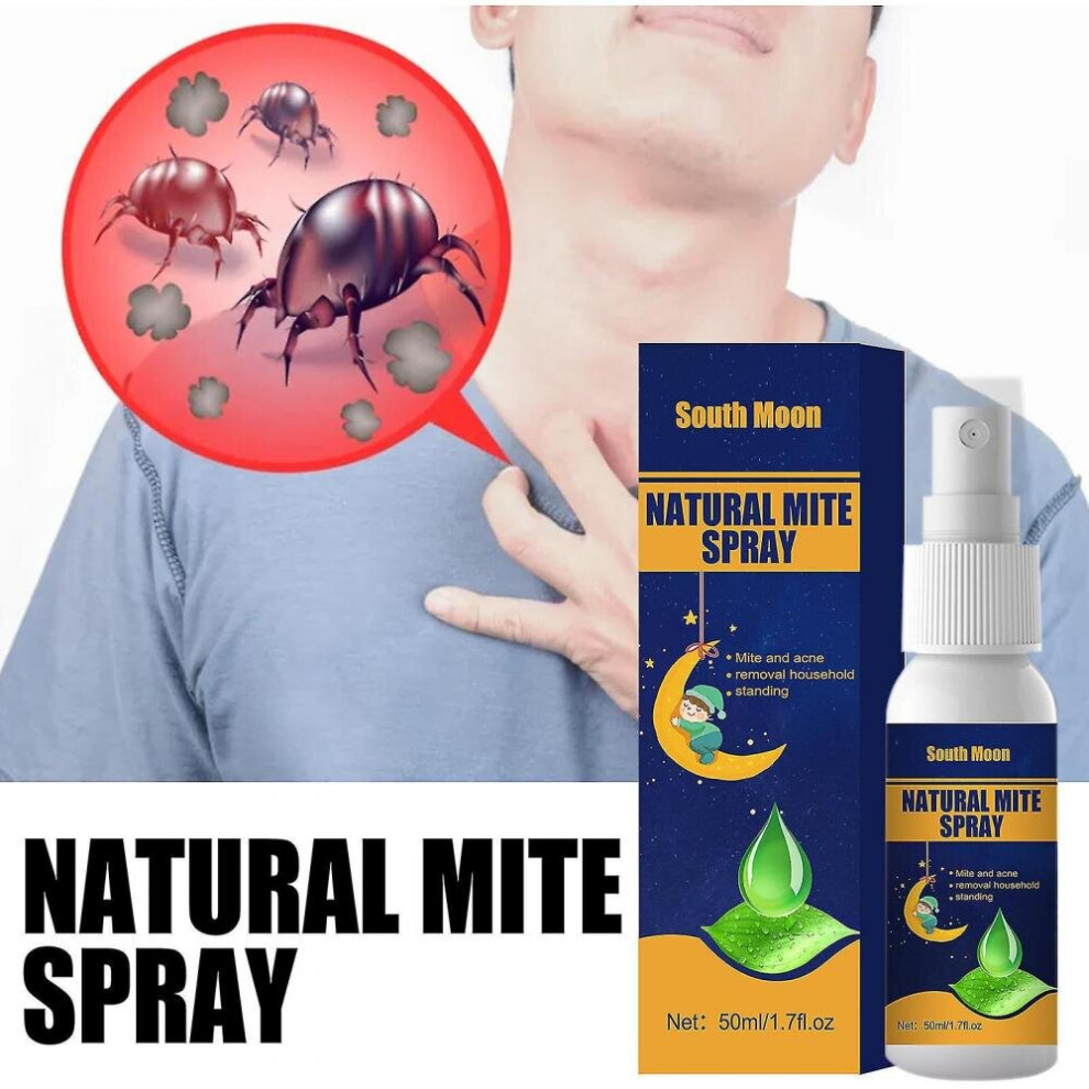 Body Skin Sterilization And Mite Removal Spray 50ml