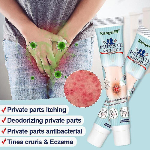 3pcs Private Parts Psoriasis Treatment Ointment Vulvar Eczema Rash