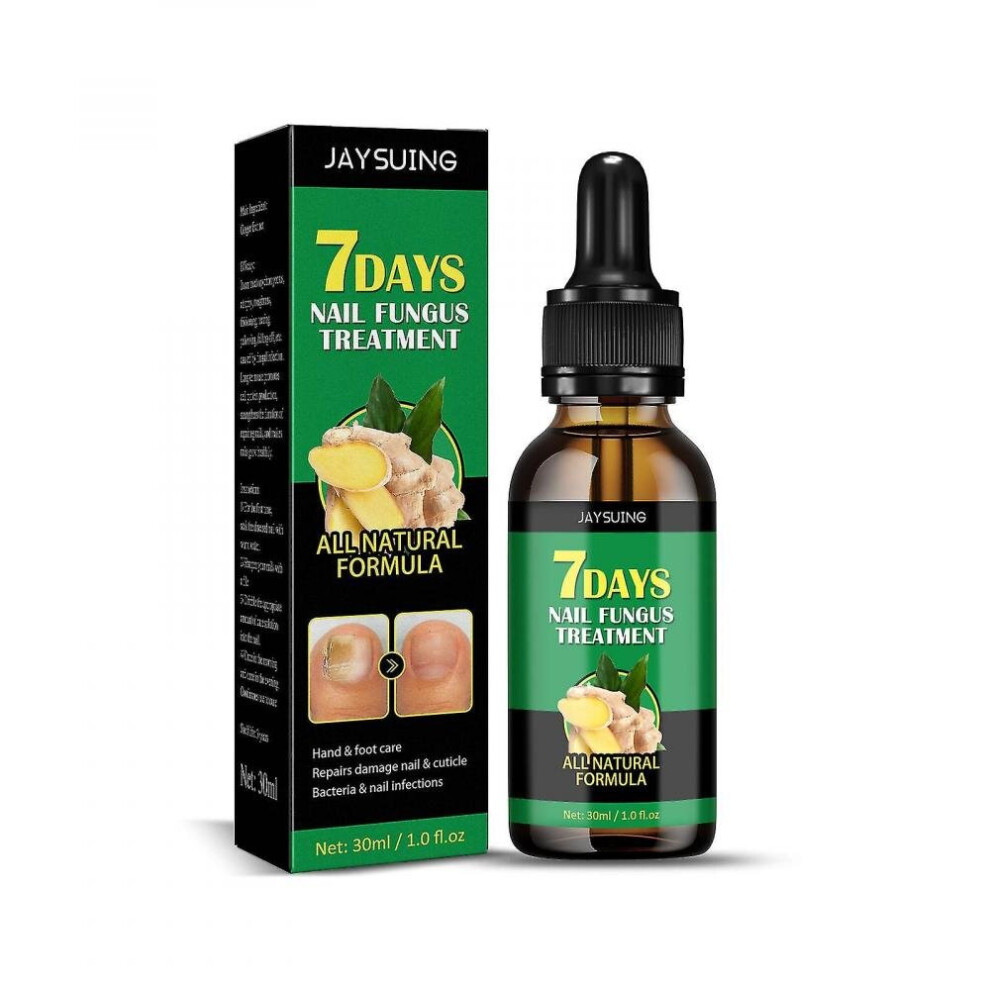 Ginger Nail Care Liquid Nail Fungus Repair Hand, Foot Nail Care Soft Nail Bright Nail Moisturizer