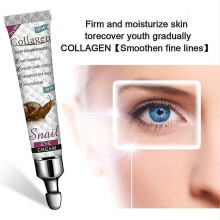 Collagen Snail Eye Cream Firming Anti-wrinkle Remover Dark Circles Against Puffiness And Bags Moisturizing Eye