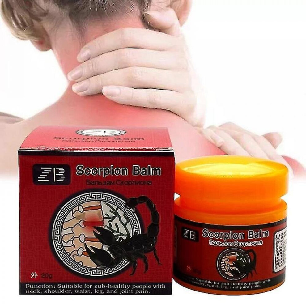 Hkhbjs Zb Scorpion Venom Analgesic Ointment Relieves Rheumatism Rheumatoid Arthritis And Knee Joint Pain Medical Plaster